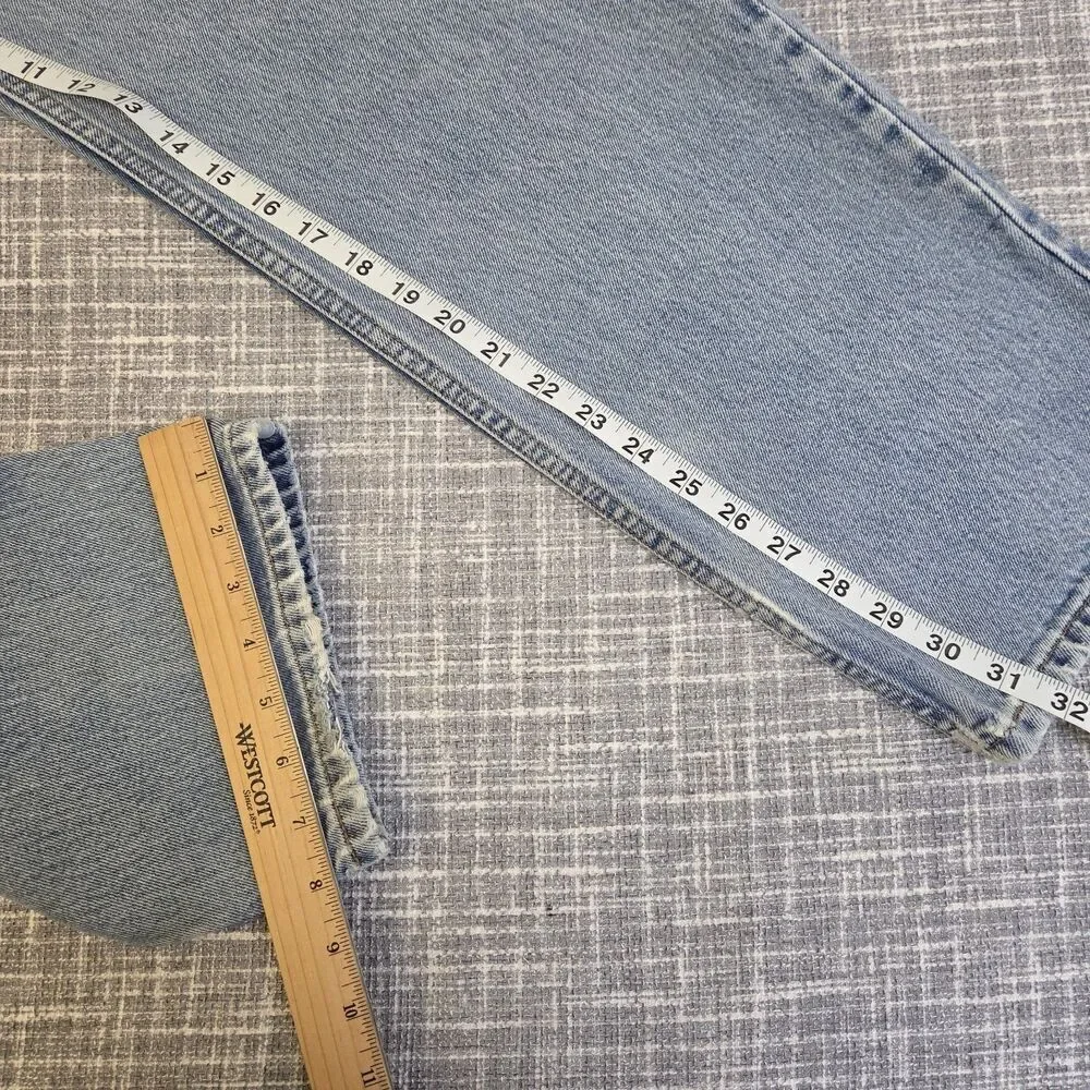 Levi's 550 Jeans Relaxed Fit Straight/Taper Distressed Men's 38X32 (act. 37X32)